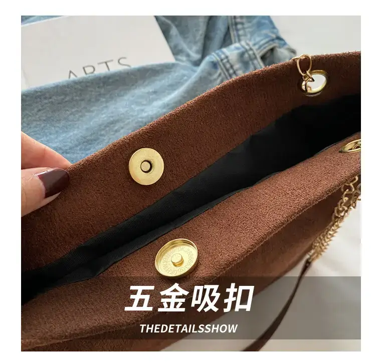 Vintage Chain Shoulder Bag Women 2024 Winter New Style — feature 7