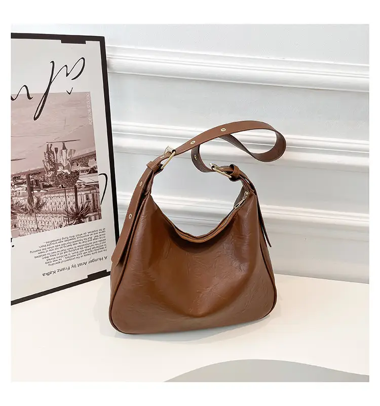 Black Women's Shoulder Bag Large Capacity 2024 — feature 28