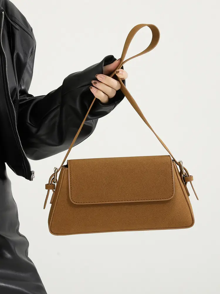 Korean Style Brown Shoulder Bag Women 2024 - Image 10