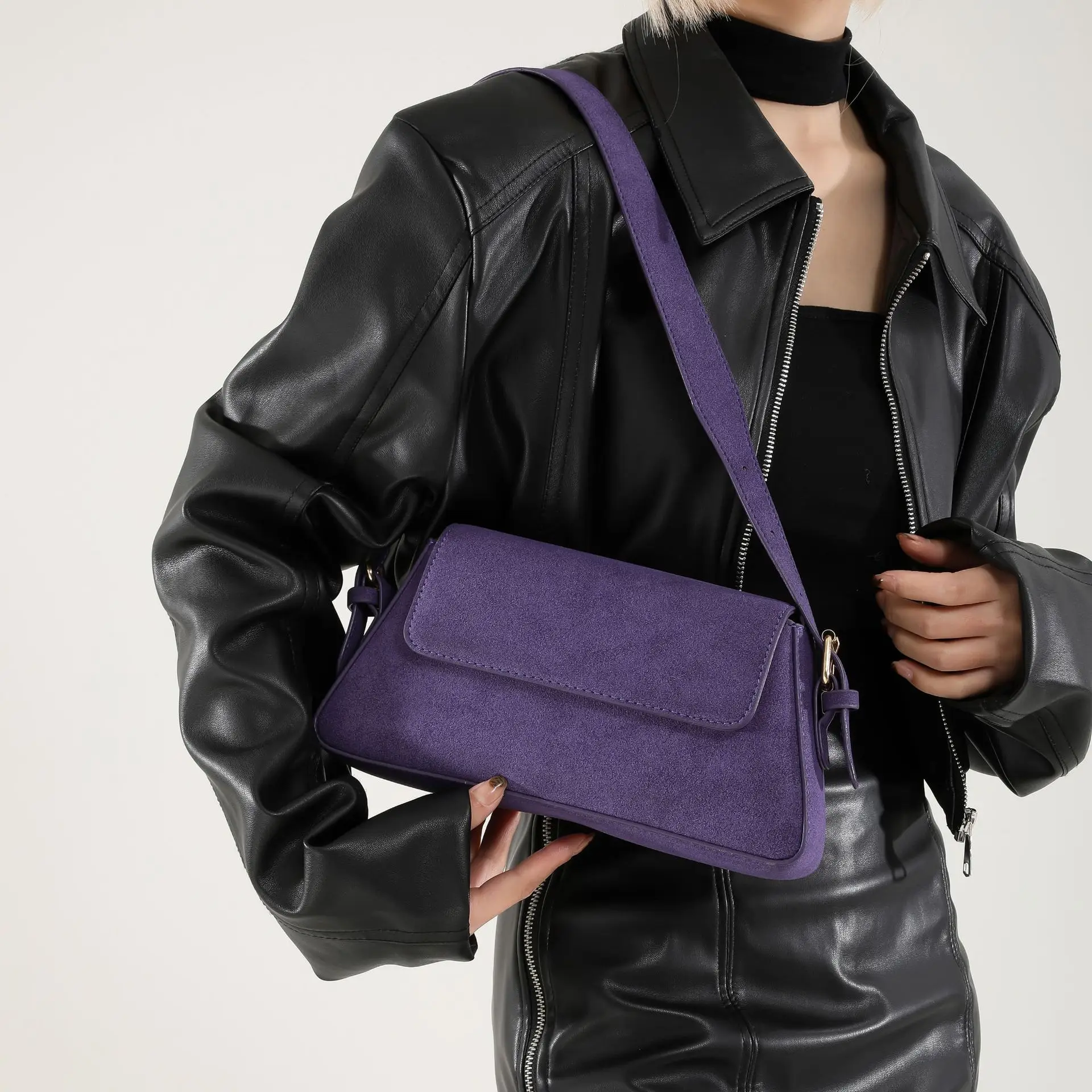 Korean Style Brown Shoulder Bag Women 2024 — feature 18