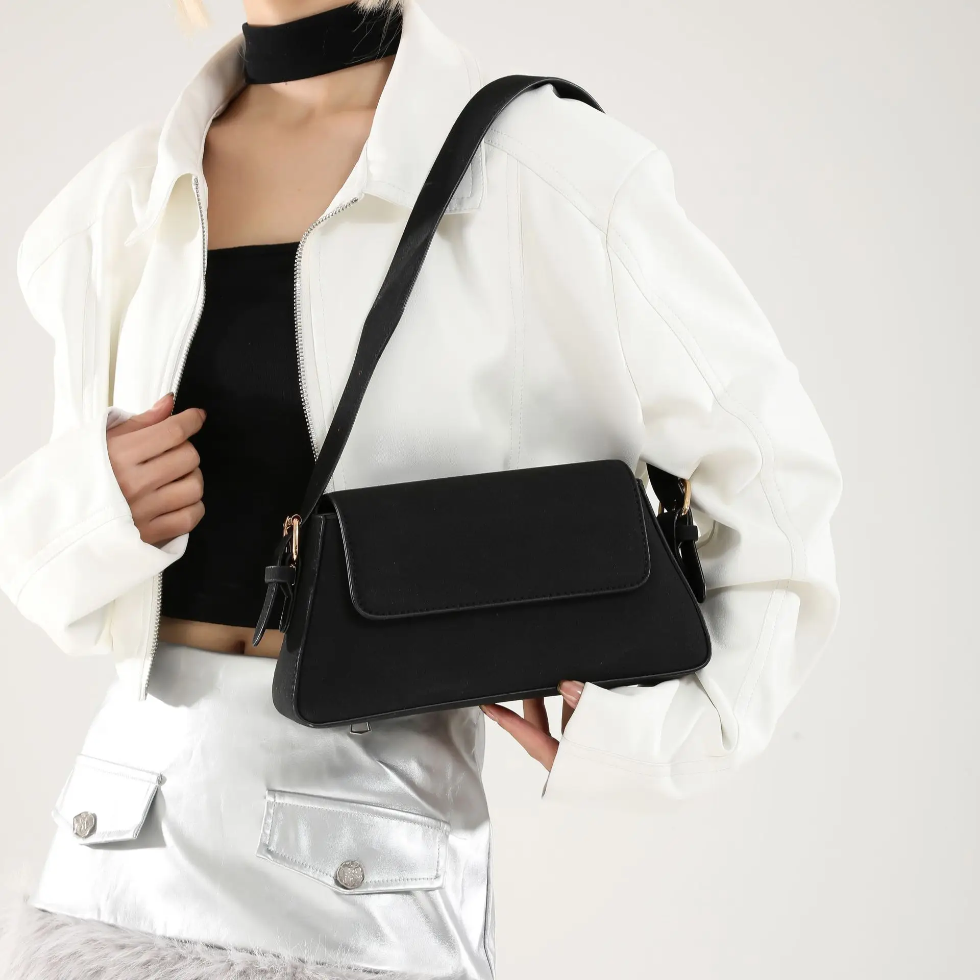 Korean Style Brown Shoulder Bag Women 2024 — feature 22