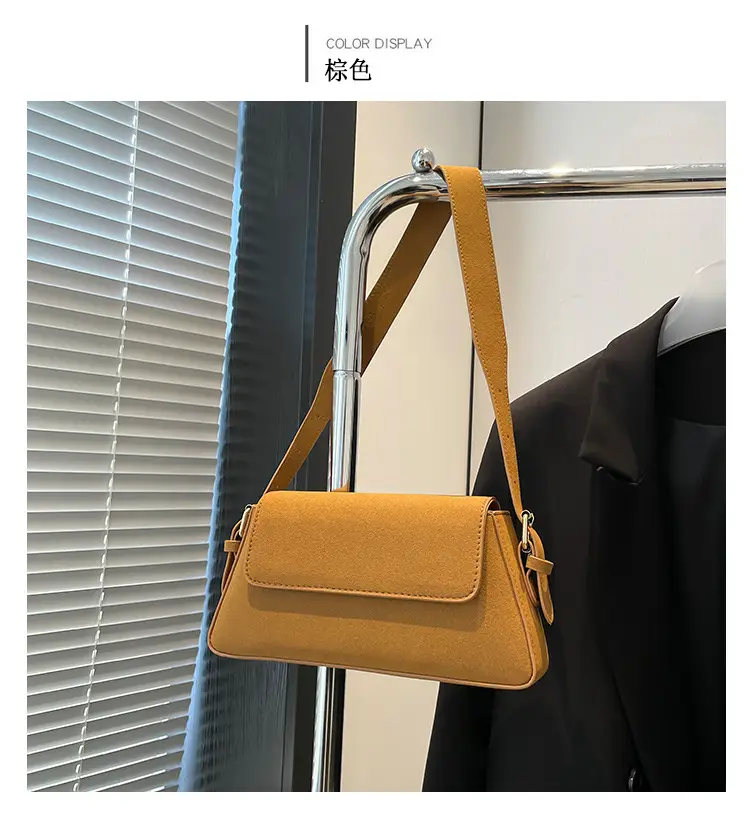 Korean Style Brown Shoulder Bag Women 2024 — feature 31