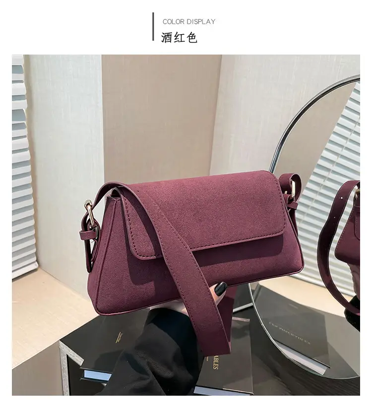 Korean Style Brown Shoulder Bag Women 2024 — feature 33