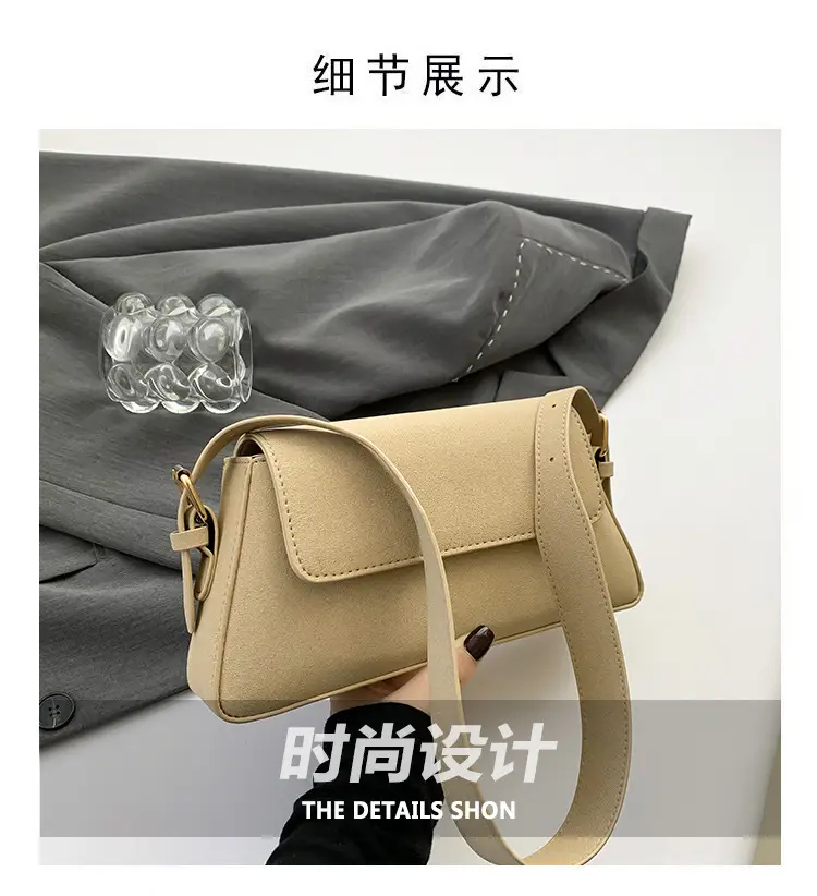 Korean Style Brown Shoulder Bag Women 2024 — feature 4