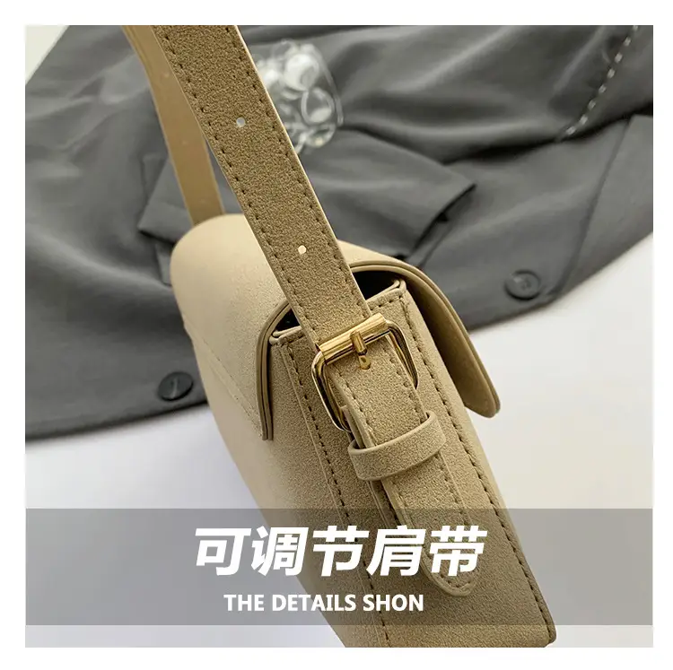 Korean Style Brown Shoulder Bag Women 2024 — feature 5