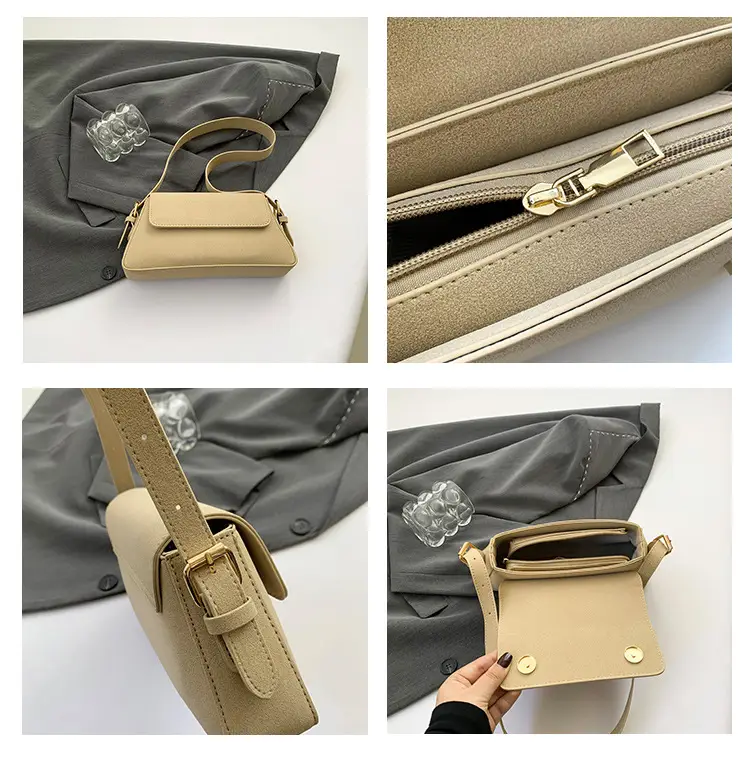 Korean Style Brown Shoulder Bag Women 2024 — feature 9