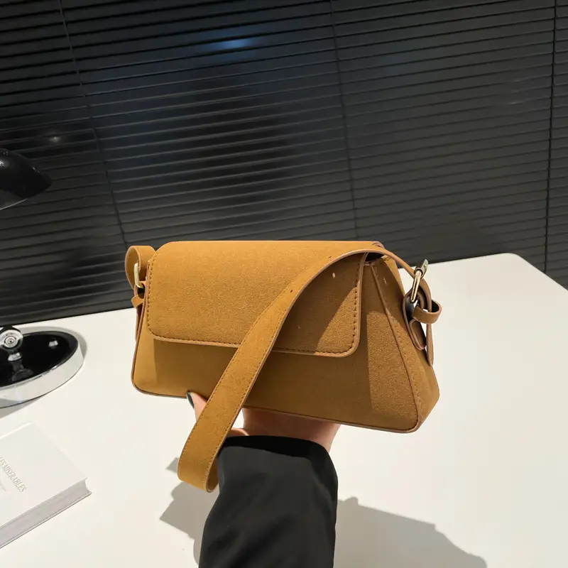 Korean Style Brown Shoulder Bag Women 2024 - Image 2