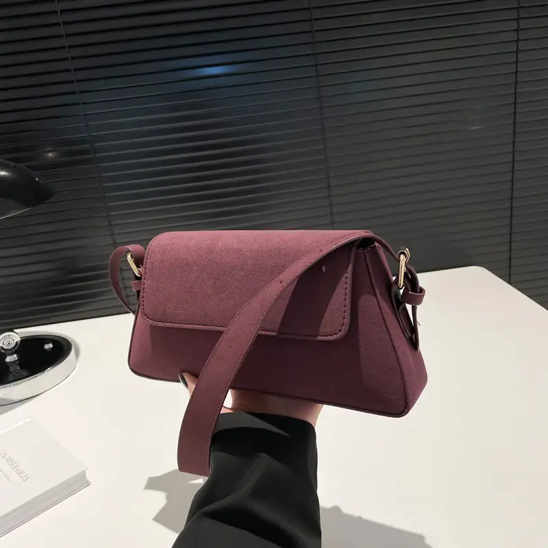 Korean Style Brown Shoulder Bag Women 2024 - Image 4