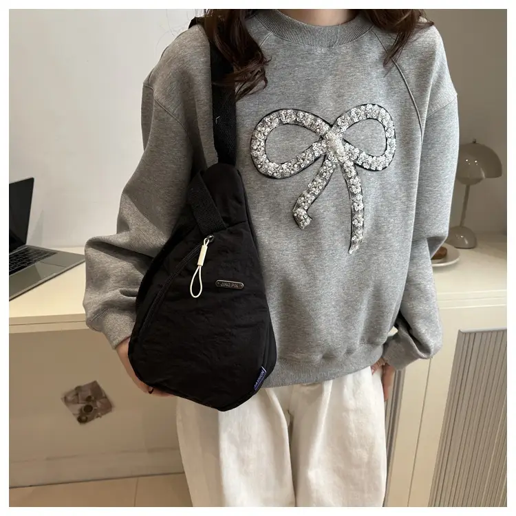 Women's Black Shoulder Crossbody Bag 2024 — feature 19
