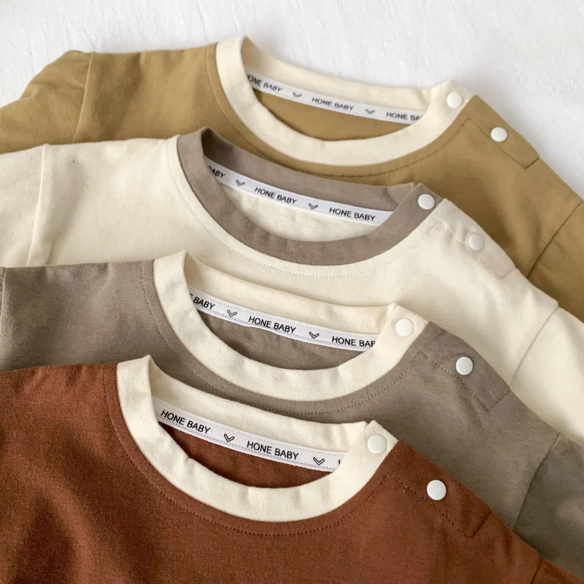 Baby Pure Cotton Long Sleeve T-Shirts Autumn Spring Fall - Image 7