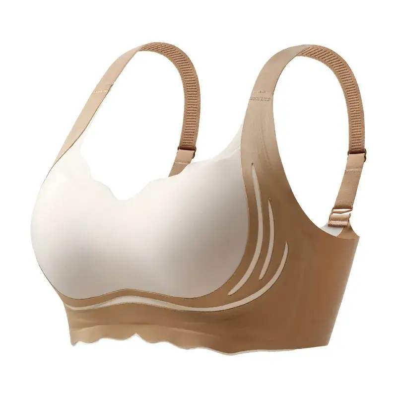 Women's Full Cup Underwear Large Soft Support Bra - Image 10