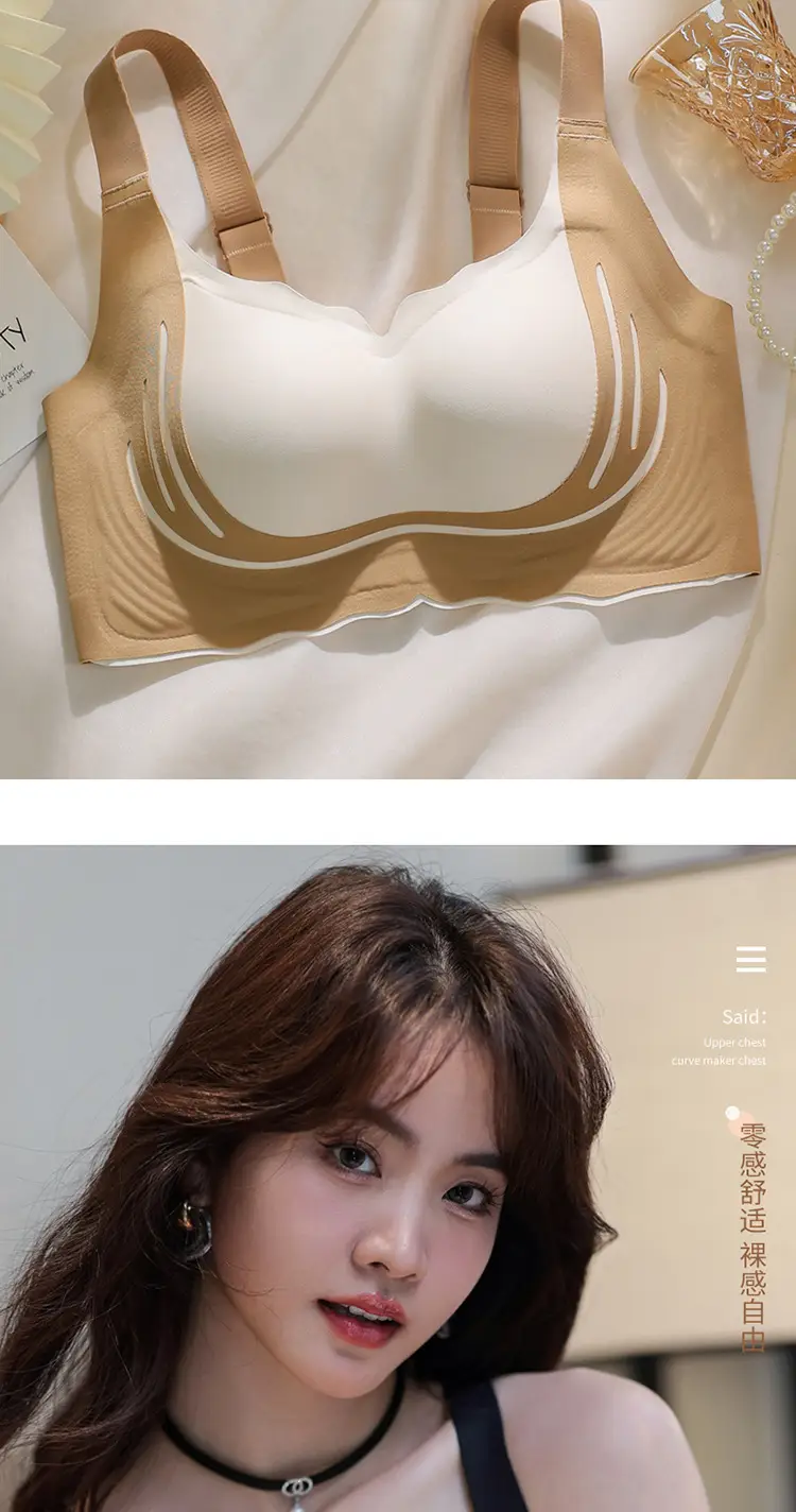 Women's Full Cup Underwear Large Soft Support Bra — feature 6