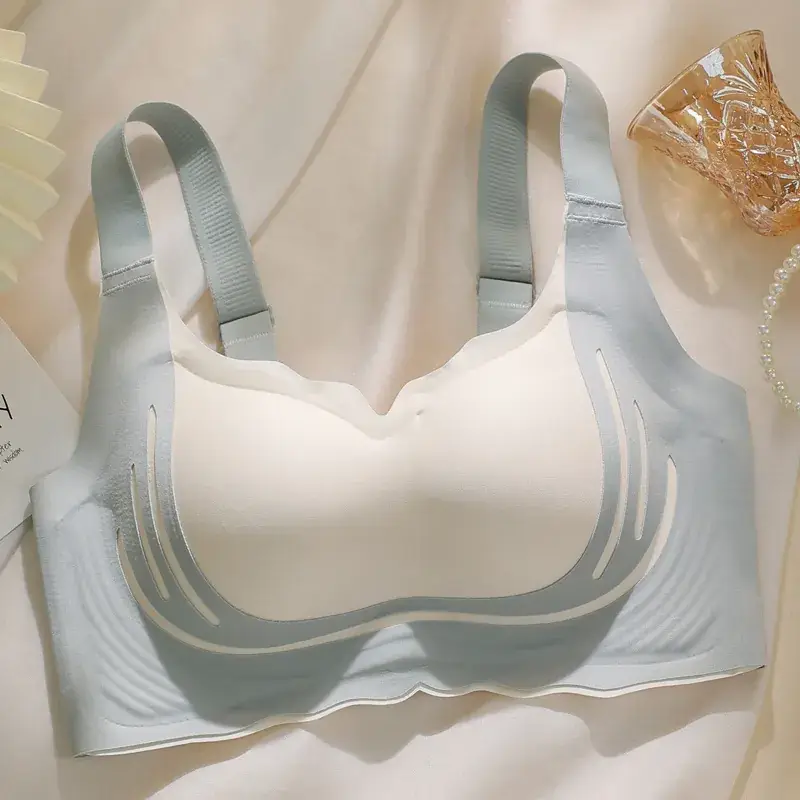 Women's Full Cup Underwear Large Soft Support Bra - Image 3