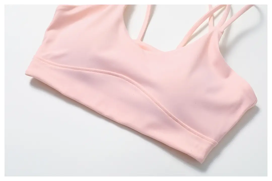 Zechuang Cross-back Yoga Bra Sports Naked Outer Wear Underwear Outdoor Running Fitness Sports Vest 4001 — feature 33