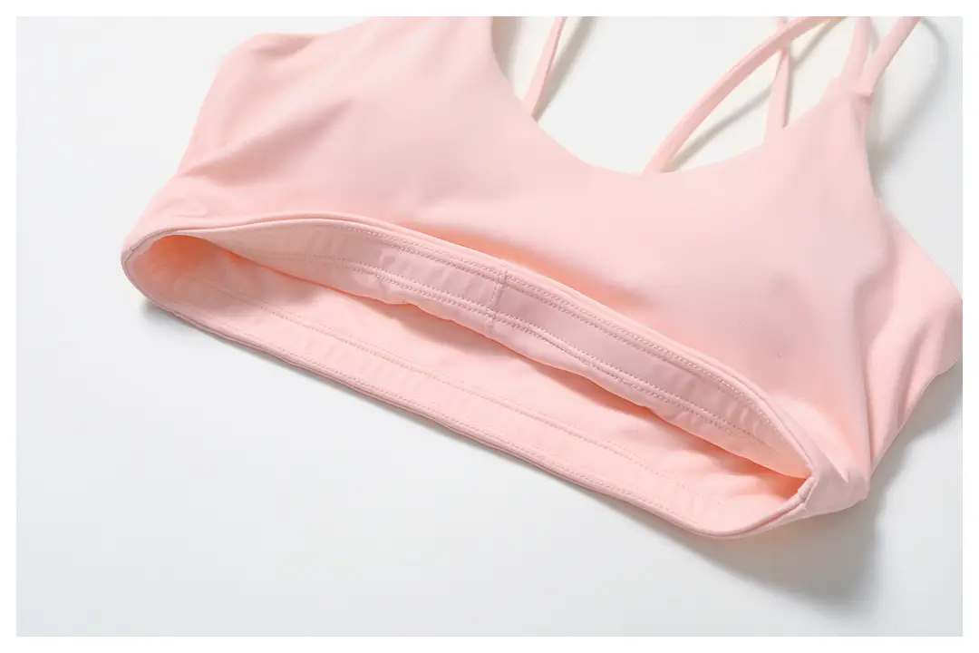 Zechuang Cross-back Yoga Bra Sports Naked Outer Wear Underwear Outdoor Running Fitness Sports Vest 4001 — feature 34