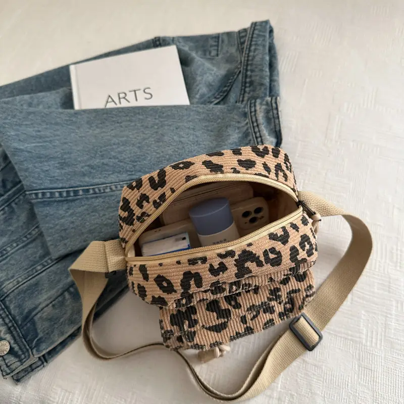 Leopard Print Crossbody Bag for Women 2026 - Image 4