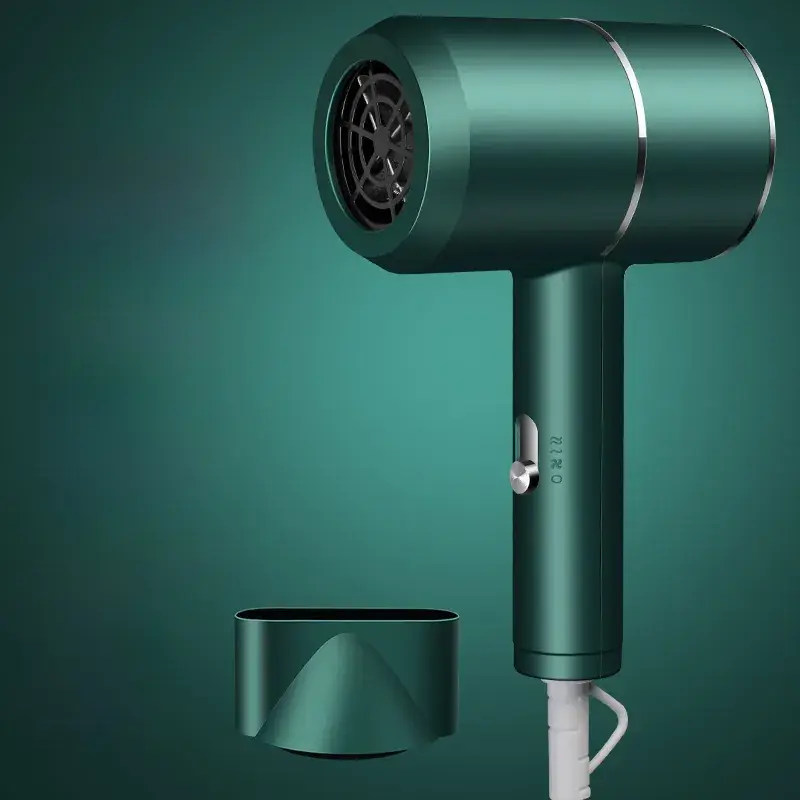 Pearl White Hair Dryer with Negative Ion Technology - Image 2
