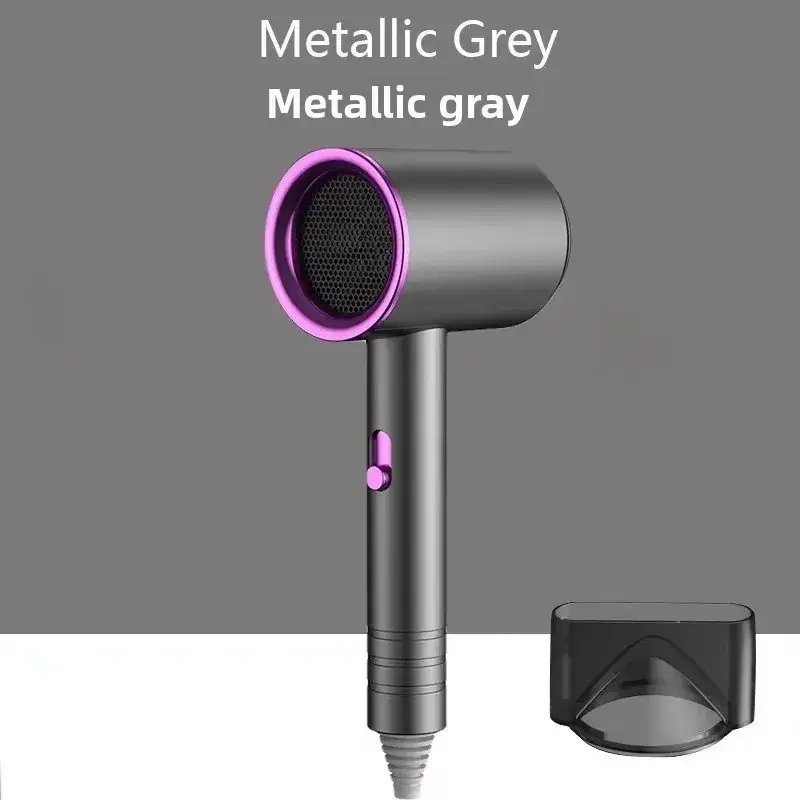 Pearl White Hair Dryer with Negative Ion Technology - Image 3