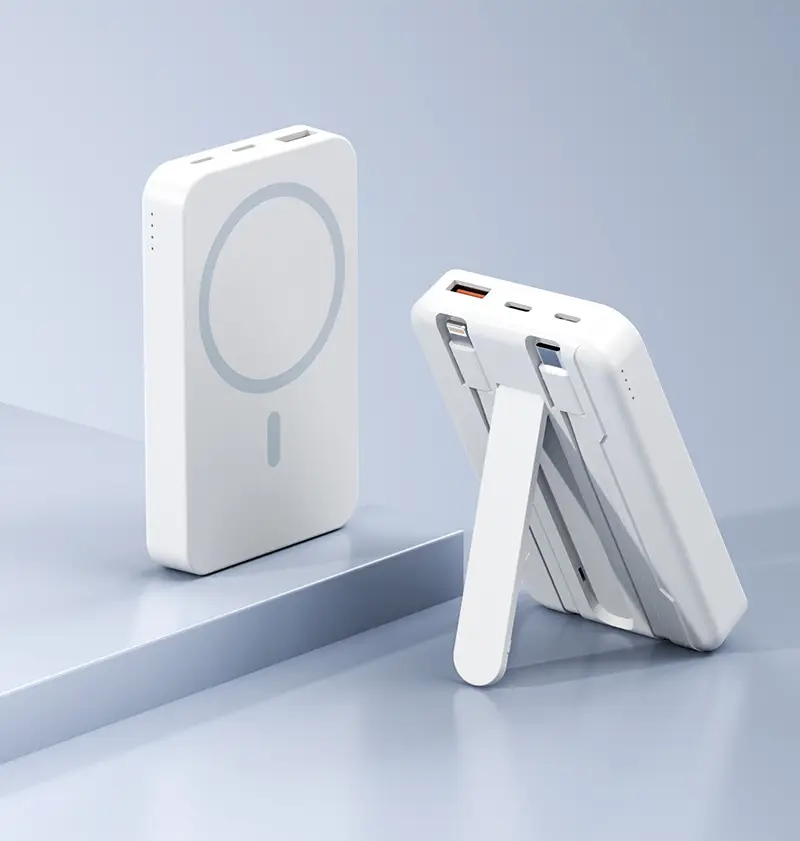Cross-Border Magsafe Magnetic Wireless Power Bank 10000 Mah with Built-In Cable Super Fast Charging Mini Power Bank — feature 20