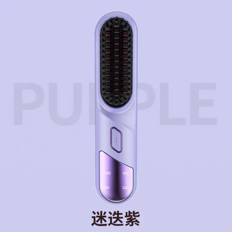 Cross-border LCD Wireless Hair Straightener