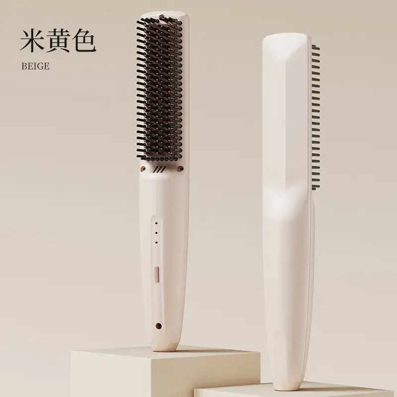 Cross-border LCD Wireless Hair Straightener