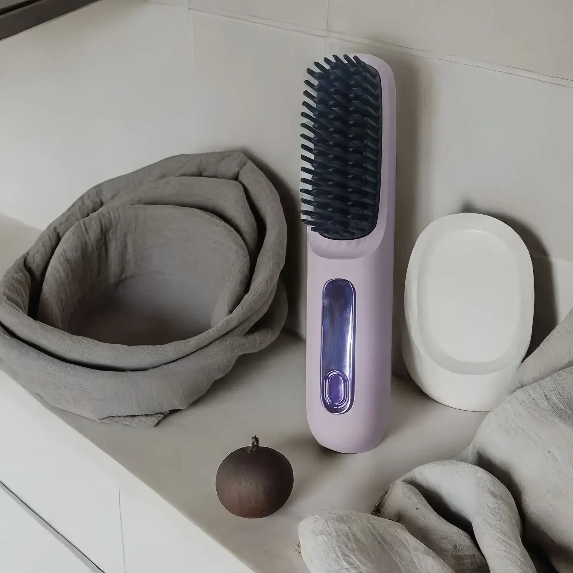 Cross-border LCD Wireless Hair Straightener