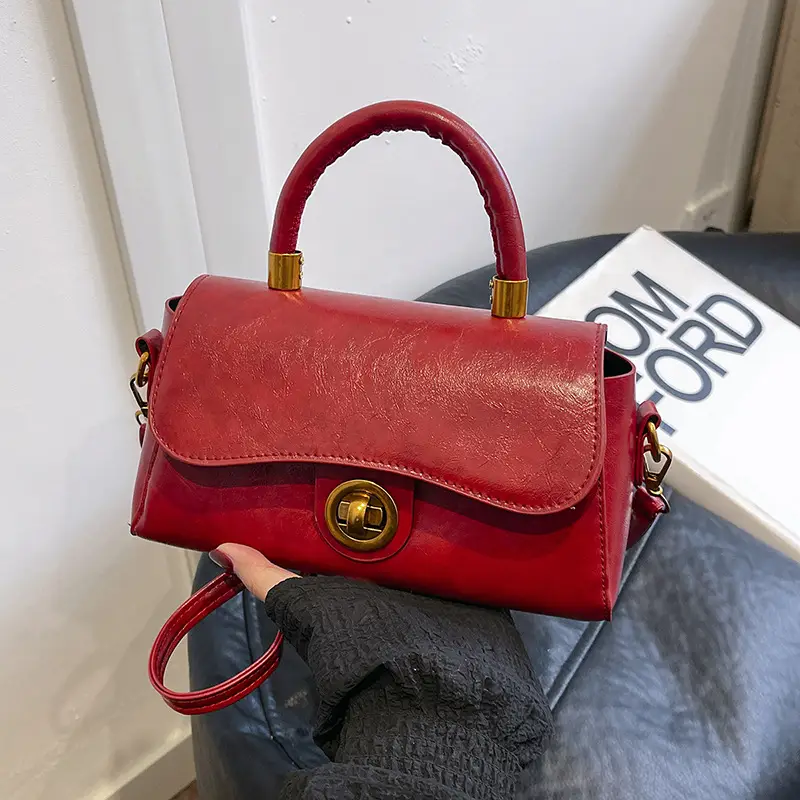 Women's 2024 Retro Square Shoulder Crossbody Bag
