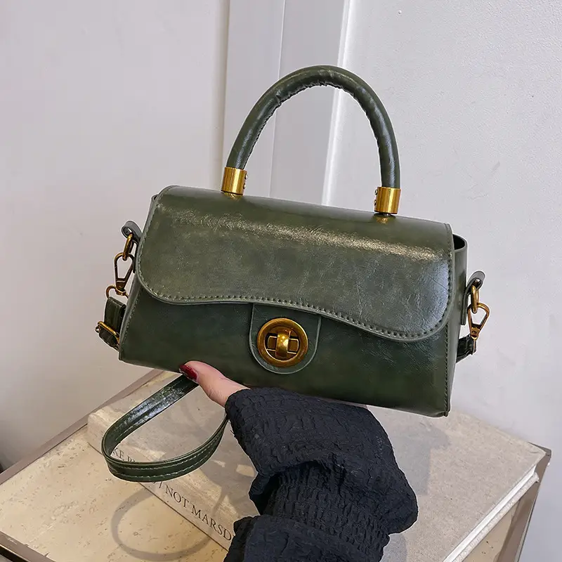 Women's 2024 Retro Square Shoulder Crossbody Bag