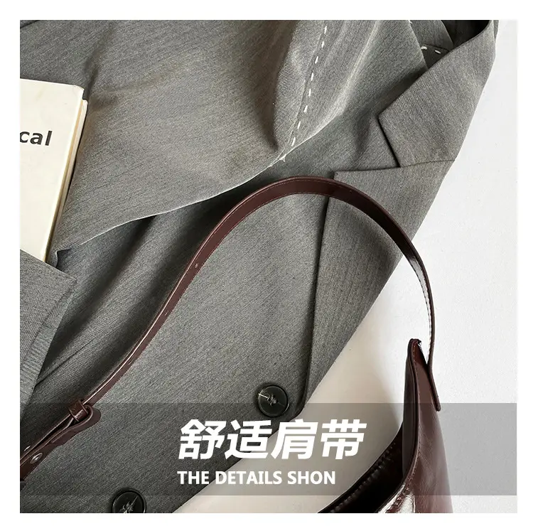 Elegant Rivet Shoulder Bag Women's Large Capacity — feature 5