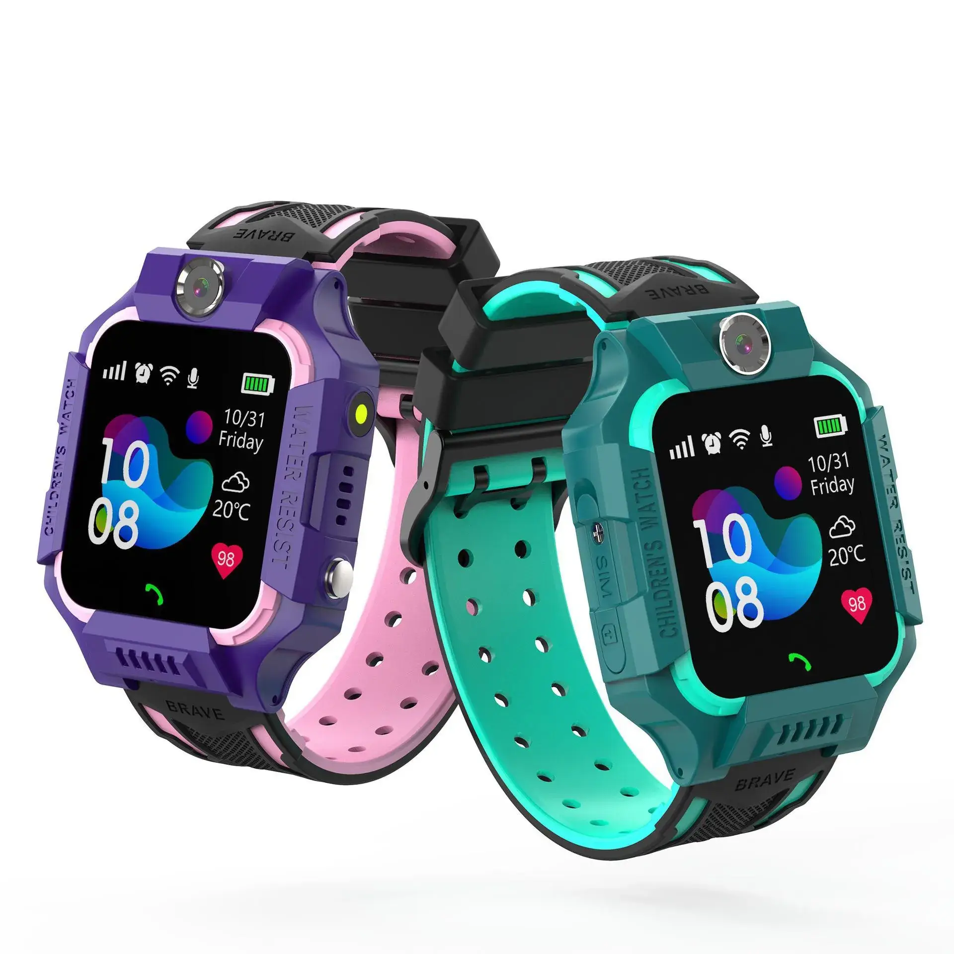 Children's Smart Phone Watch Q12B Waterproof Touch Screen