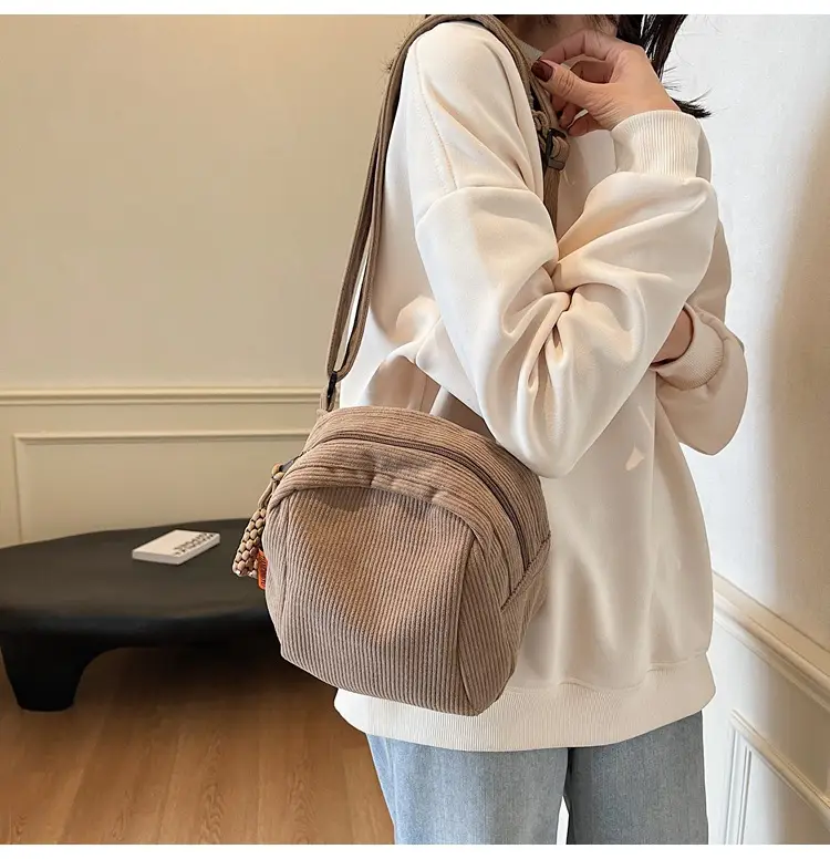 Women's 2024 Winter Casual Shell Bag Solid Color — feature 28