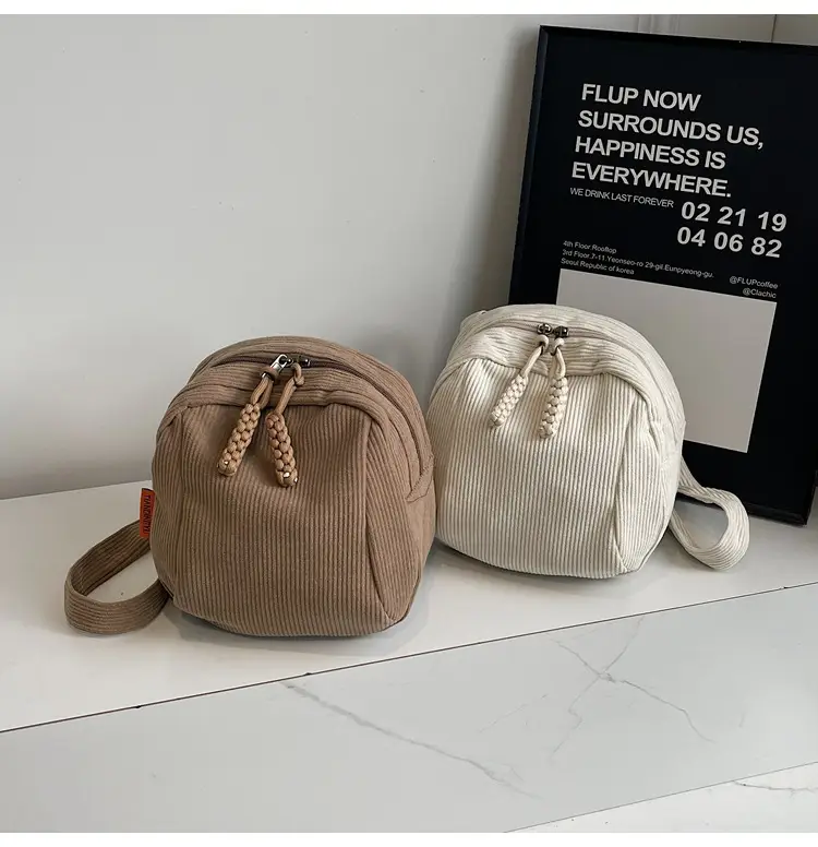 Women's 2024 Winter Casual Shell Bag Solid Color — feature 30