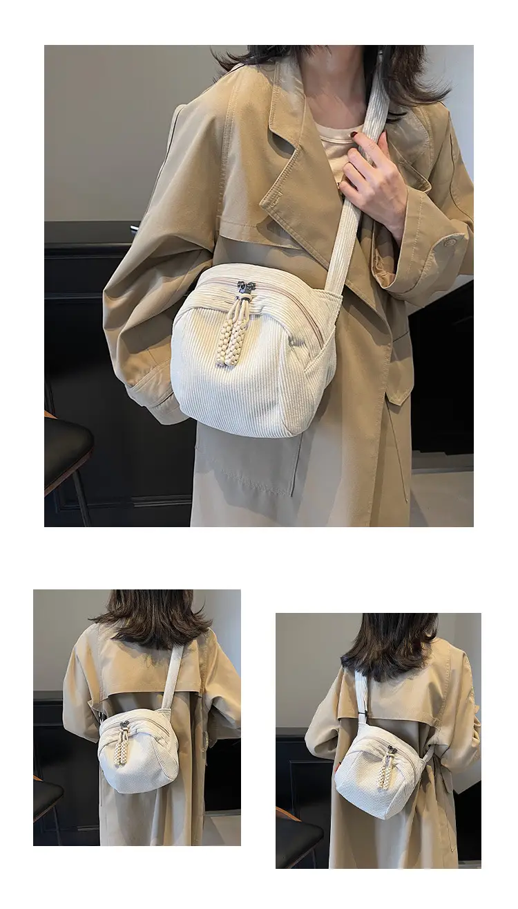 Women's 2024 Winter Casual Shell Bag Solid Color — feature 8