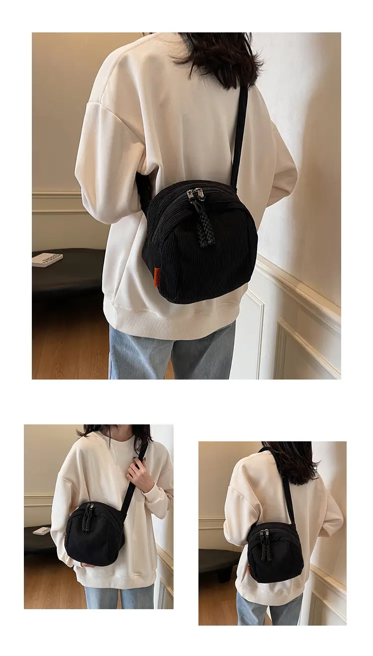 Women's 2024 Winter Casual Shell Bag Solid Color — feature 9