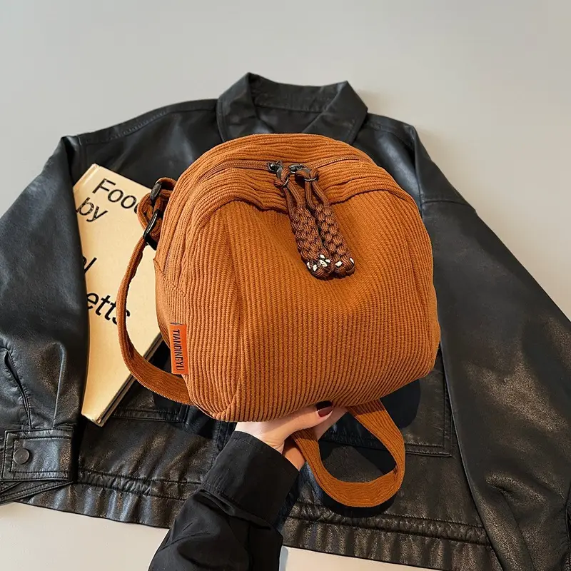 Women's 2024 Winter Casual Shell Bag Solid Color - Image 3