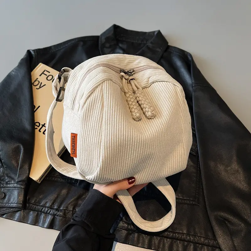 Women's 2024 Winter Casual Shell Bag Solid Color - Image 4