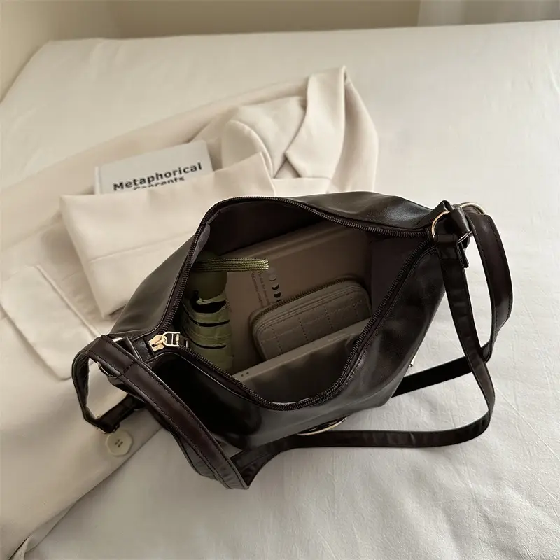 Women Cross-Border Tote Bag Large Capacity Brown