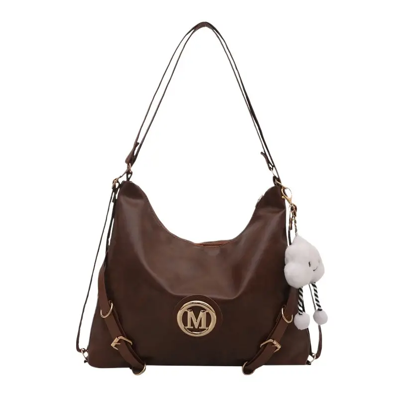 Women Cross-Border Tote Bag Large Capacity Brown