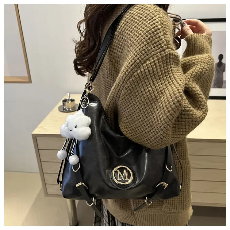 Women Cross-Border Tote Bag Large Capacity Brown — feature 28