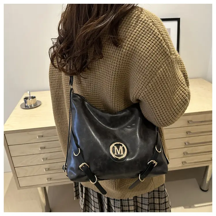 Women Cross-Border Tote Bag Large Capacity Brown — feature 34