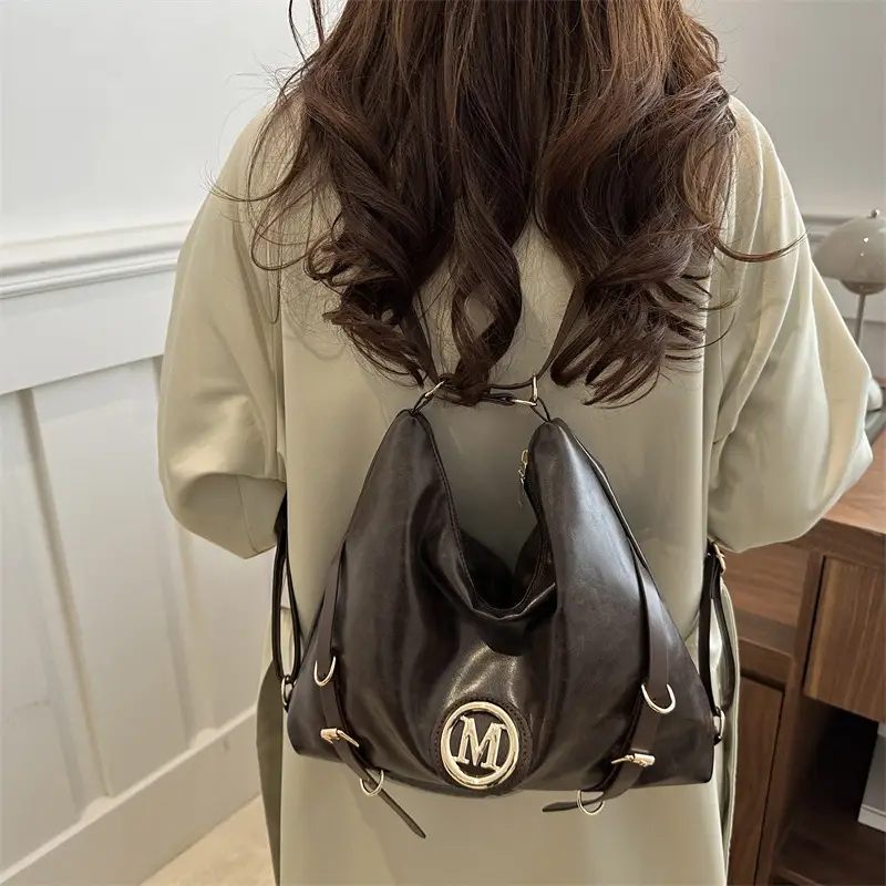 Women Cross-Border Tote Bag Large Capacity Brown