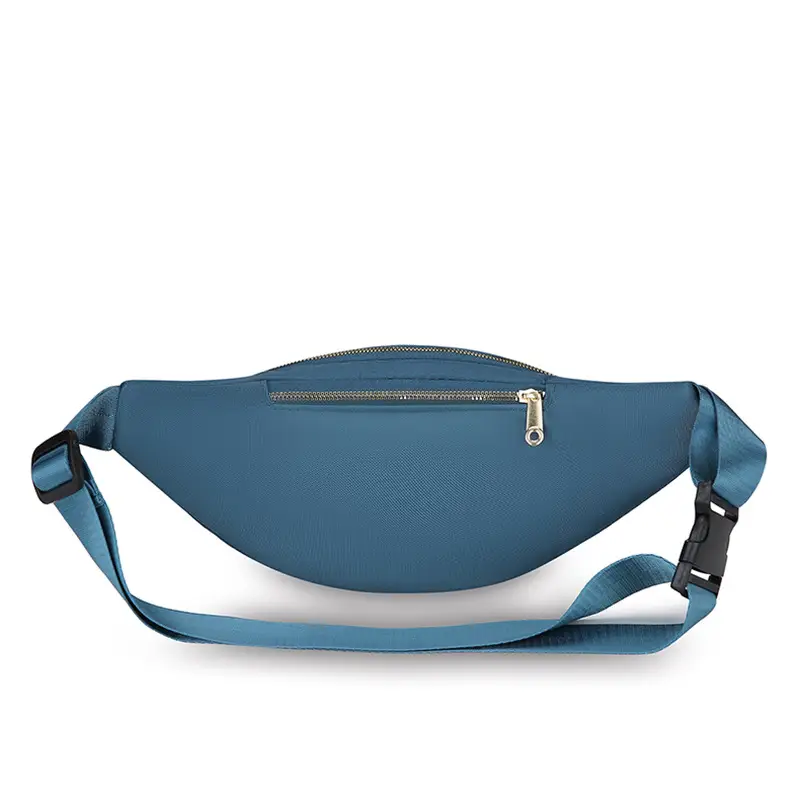 Blue Korean Style Mobile Phone Waist Bag
