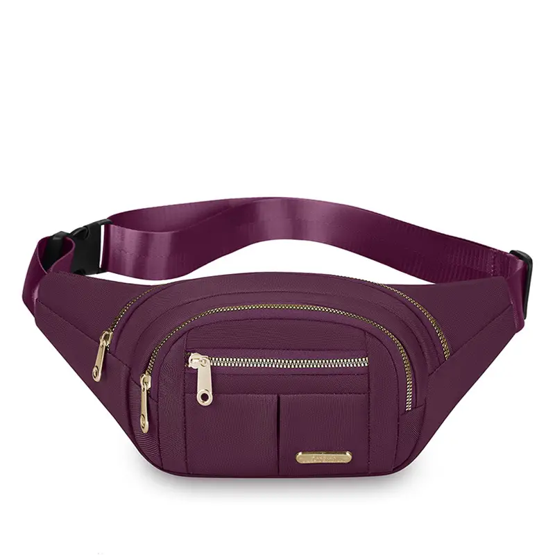 Blue Korean Style Mobile Phone Waist Bag