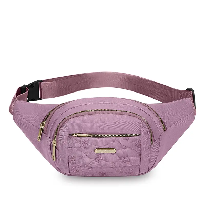 Blue Korean Style Mobile Phone Waist Bag
