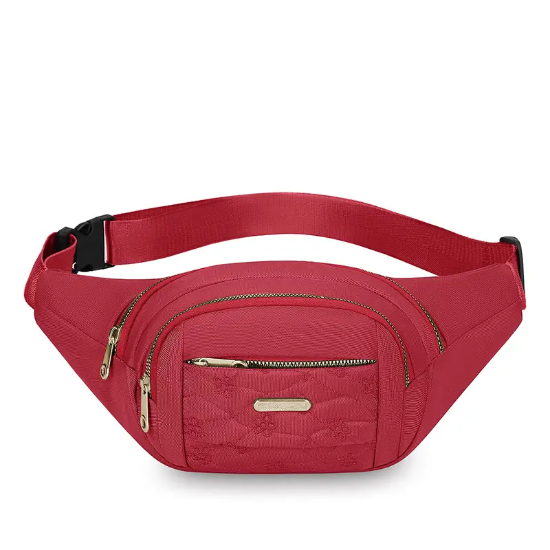 Blue Korean Style Mobile Phone Waist Bag