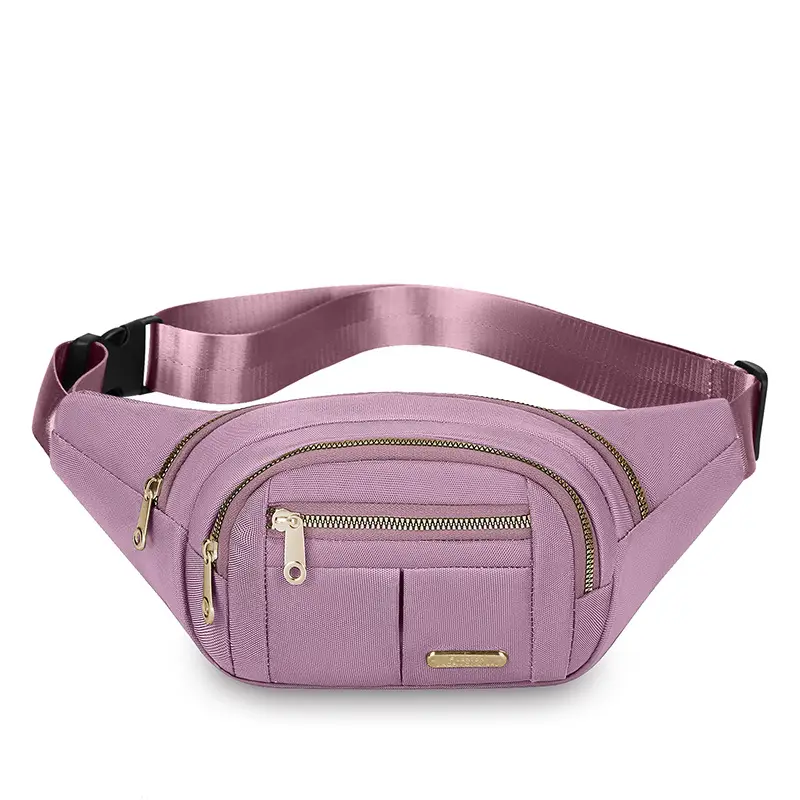 Blue Korean Style Mobile Phone Waist Bag