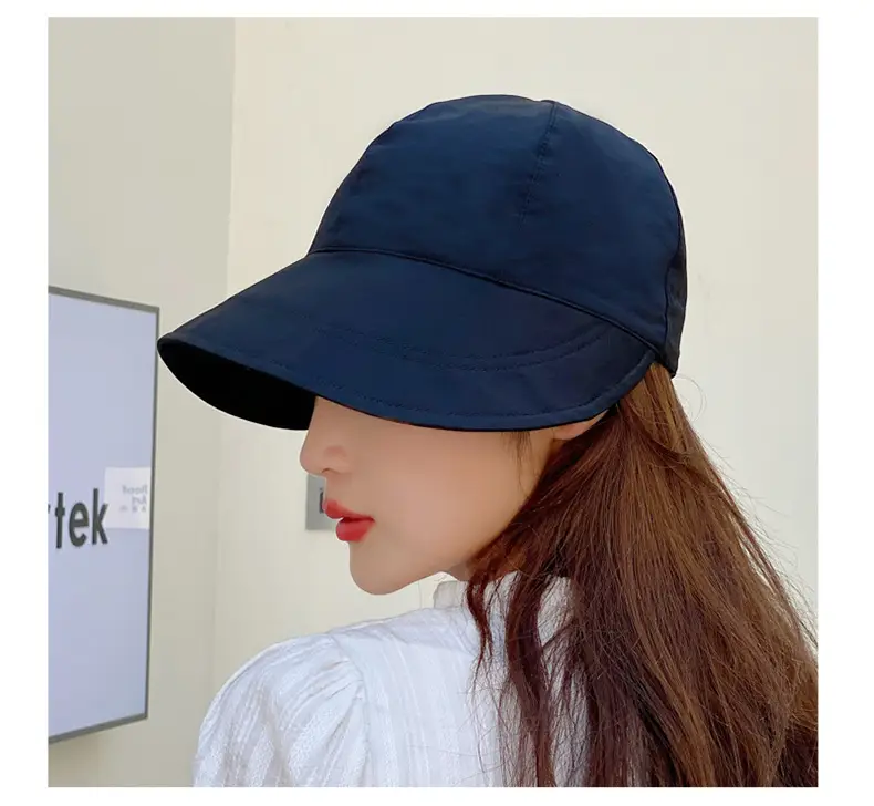 Women's Orange UV Hat with Adjustable Strap — feature 15