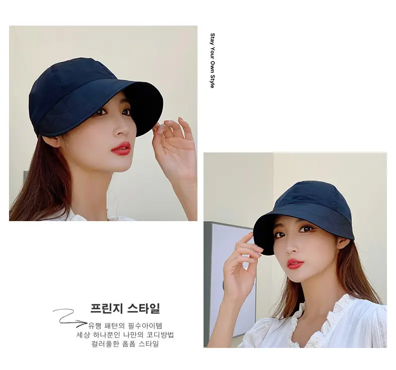 Women's Orange UV Hat with Adjustable Strap — feature 17