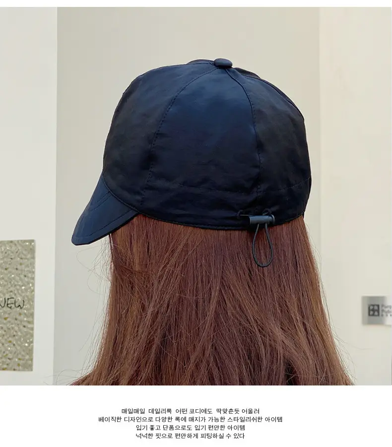 Women's Orange UV Hat with Adjustable Strap — feature 18