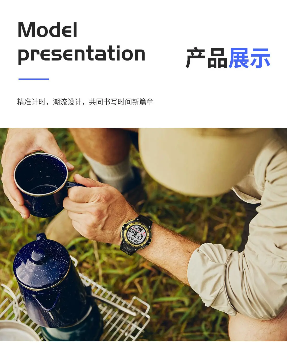 Waterproof Digital Temperature Watch for Men — feature 16